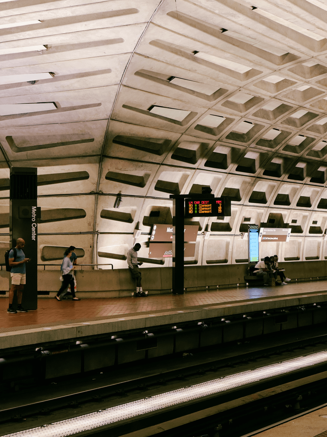 Metro Center, from Washington, DC